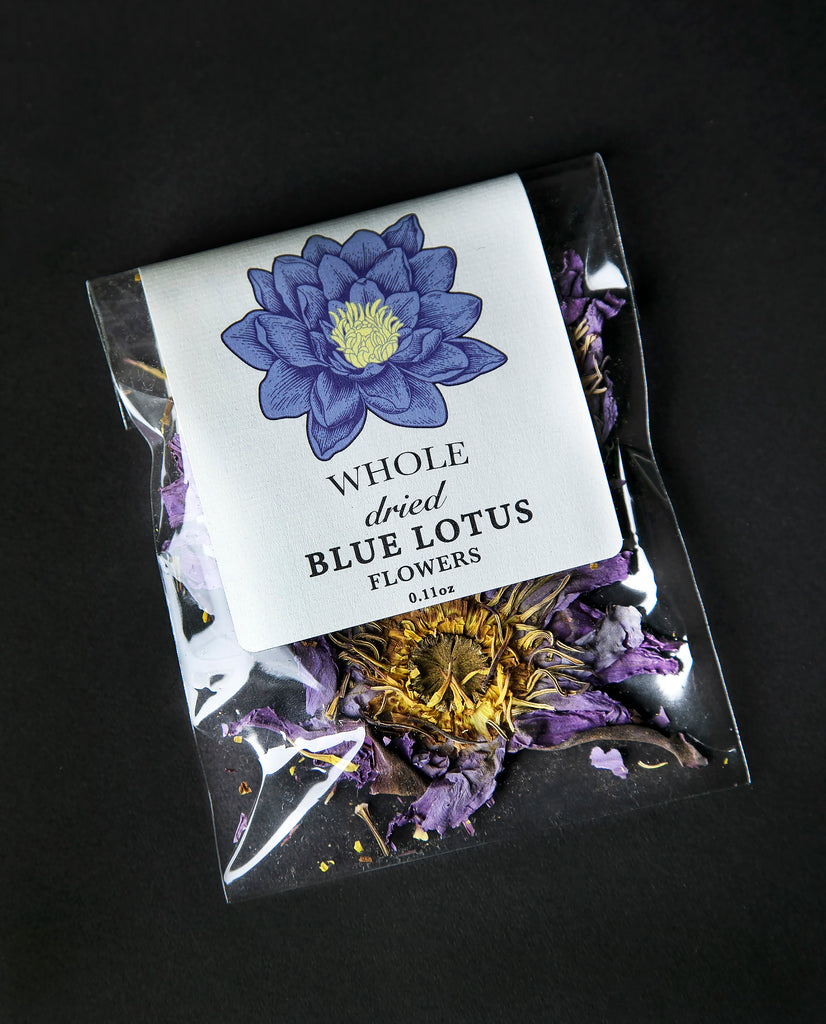 Whole Blue Lotus Flower ANIMA MUNDI APOTHECARY