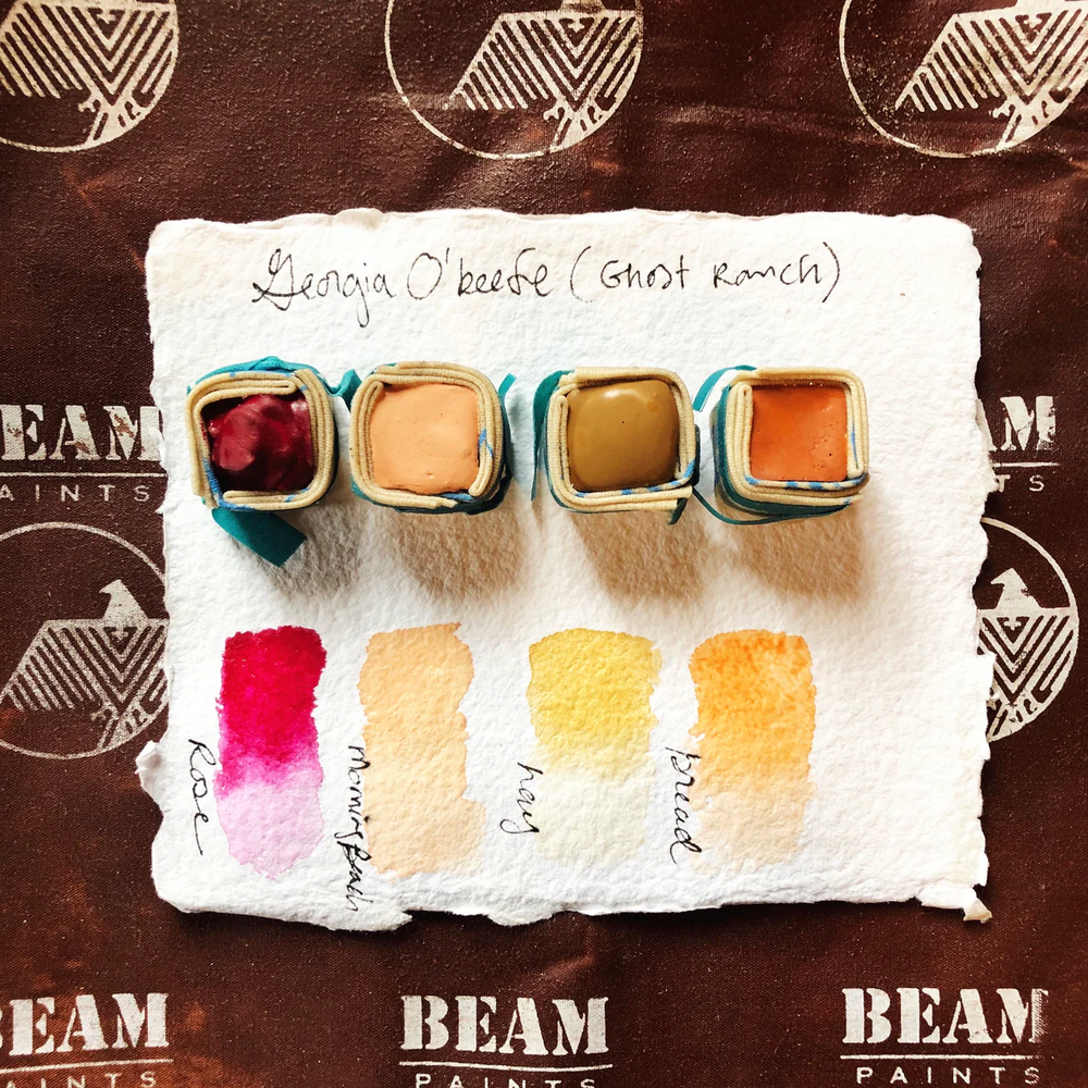 
                      
                        Ensemble d'aquarelles "O'Keefe Ghost Ranch" | BEAM PAINTS
                      
                    