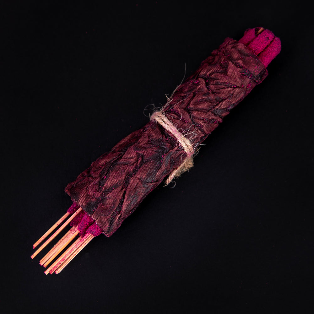 'Pure Rose' Hand-Rolled Incense | TRĪDEVĪ